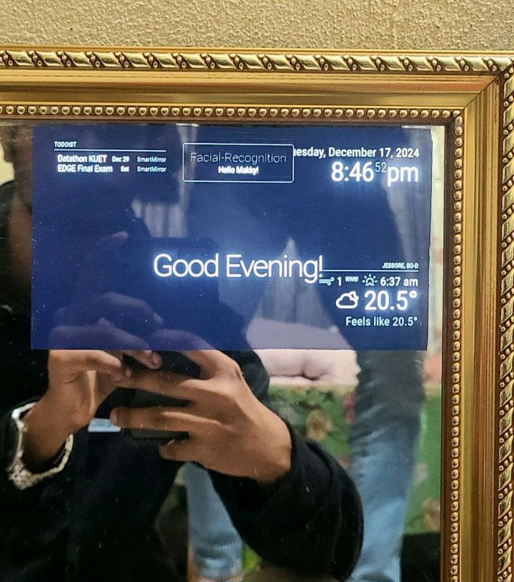 Smart Mirror Screenshot 1